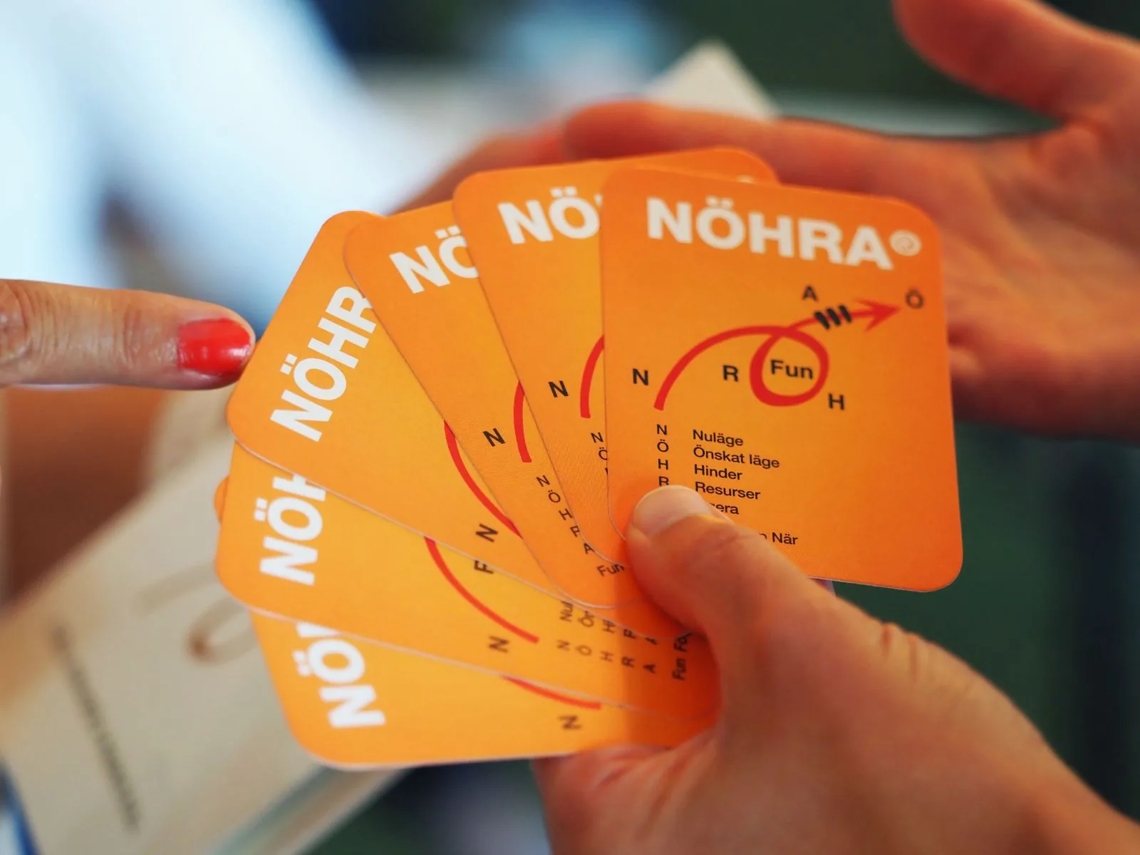 NÖHRA-kort, ett av coach2coachs verktyg