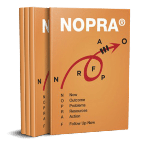 NOPRA-card, engelsk version på NÖHRA-korten.