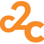 C2c logotype orange