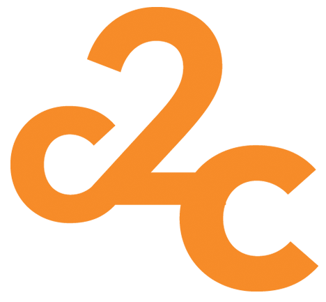 C2c logotype orange
